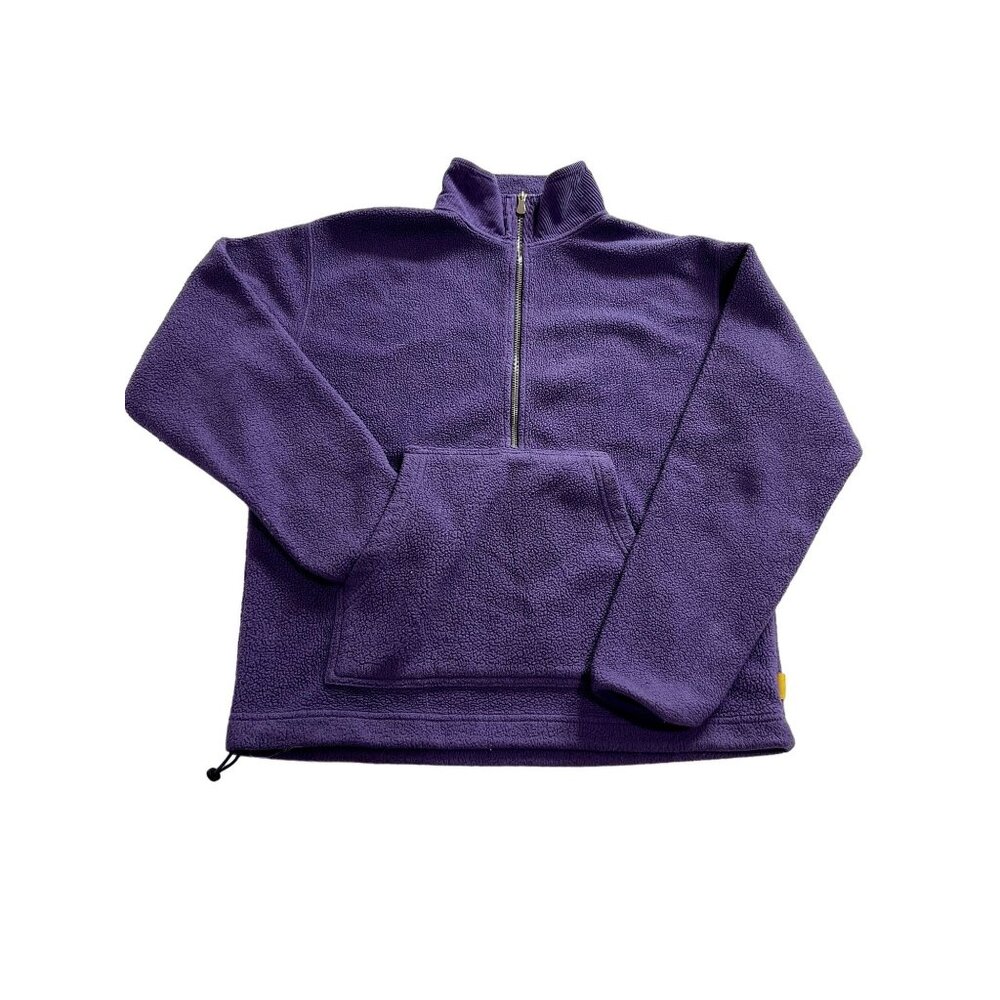 NWOT Yellow Label Co Half Zip Pullover in Purple